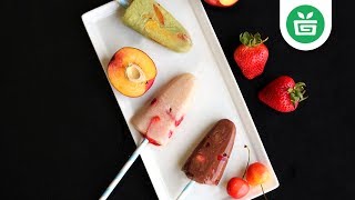 VEGAN || Sweet Summer Popsicles with Farm Fresh Fruit