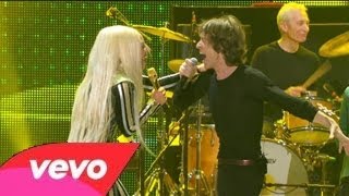 The Rolling Stones Ft. Lady Gaga - Gimme Shelter (Live 2012) HD