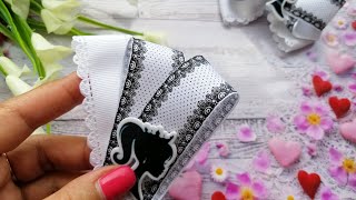 Красивые школьные бантики. Рекомендую MK DIY