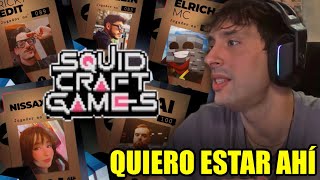 Guibel mira la lista de invitado de SquiqCraft Games