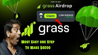 Grass Airdrop Season 2 | Easy To Farm this Airdrop | one Step