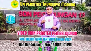 VIDEO UTUH UKIN PPG 2024 || ADE NURSOLIHAT