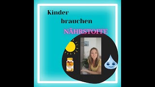 Kinder brauchen Nährstoffe! Hilfe, mein Kind ist in der Schule einfach umgefallen!