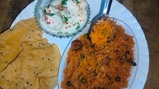 Veg biryani वेज बिरियानी