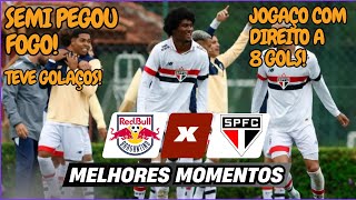 Red Bull Bragantino 4 x 4 São Paulo | Melhores Momentos | SEMIFINAL | PAULISTÃO SUB-20 2024