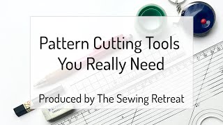 Pattern cutting tools you really need to start drafting your own sewing patterns today