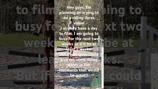 Riding dares