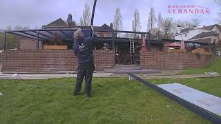 Black Country Verandas - Installation time-lapse at The Alma Inn Walsall