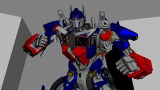 Optimus vs Megatron pt1