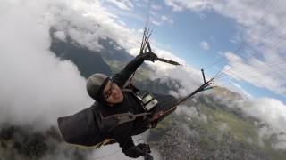 Gopro HD - Paragliding in the Alps