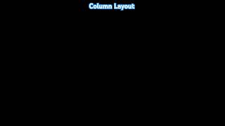 RCC Column Layout | #shorts #shortvideo #shortviral #shortsyoutube