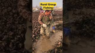 Rural Group Fishing Video 🐟🦈 fishing idea #shorts