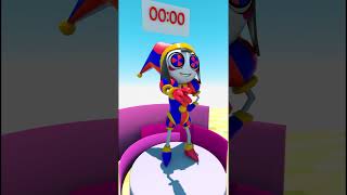 Test IQ CHALLENGE: Help Jax DRAW CUTE Pomni in Squid Game Doll | TADC | Funny Animation #shorts