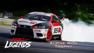 Grid Legends - Alpine Won Trophy