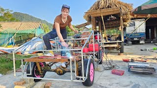 Genius girl repairs and invents perfect cars from scrap.