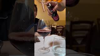 Watch This Pro Server's Classy Wine Pouring Technique!