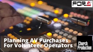 How Compass Church Planned Their AV Gear Purchases Around Volunteer Operators