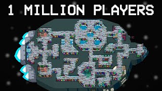 AMONG US, but with 1 MILLION PLAYERS on SKELD