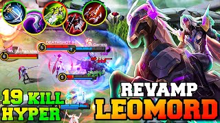 Hyper Leomord is Back To Meta !! Leomord New Update Gameplay Best Build 2023 Tutorial Guide MLBB