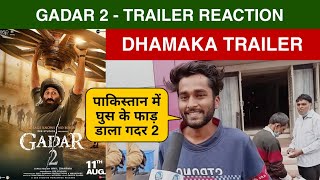 Gadar 2 Trailer Reaction, Gadar 2 Trailer Public Reaction, Gadar 2 Trailer Review,Sunny Deol #gadar2