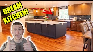 MAJOR KITCHEN REMODEL COMPLETE!! - Time-lapse