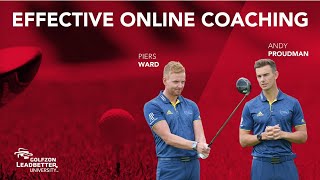 Effective Online Coaching | Piers Ward and Andy Proudman of Me And My Golf | GLU Virtual Summit 2020