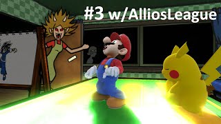 Super Smash Bros. Wii U - Online w/Allios League, Set #4 - Part 3 Playing Pokemon at Night