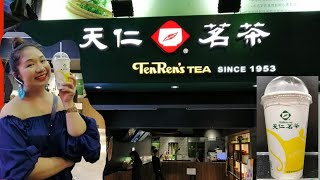 TEN REN'S TEA (SINCE 1953) CENTRAL HONGKONG || REVIEW + FIRST IMPRESSION