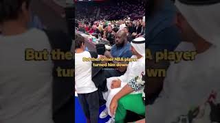 Shaq turns down boy's handshake for something better 🥺