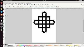 Inkscape 1.3 e lo strumento crea forme: nodo celtico