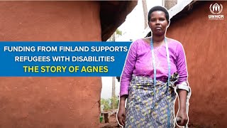 Finland supports refugees with disabilities: The story of Agnes