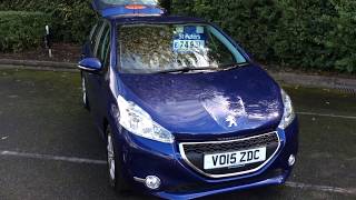 2015 Peugeot 208 1.2 VTi PureTech 82 Active VO15 ZDC at St Peters Peugeot Worcester