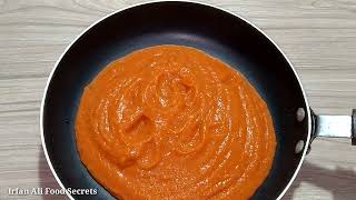 Tomato Ketchup Recipe By Irfan Ali Food Secrets || Homemade Ketchup Recipe ||