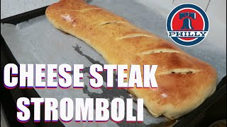 Philadelphia Cheese Steak Stromboli