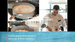 Gnocchi di zucca dello chef Fabio Brocaioli