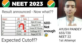 NEET 2023 CUTOFF FOR AIQ || COUNSELLING || #dropper_to_doctor #mbbs #neet2023 #aiimsdelhi #neet