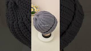 👆Click here to learn how to crochet this hat.Complete hat tutorial😊