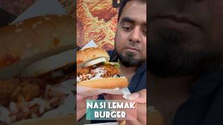 Weird Burger / Nasi Lemak Burger / MarryBrown / #shorts