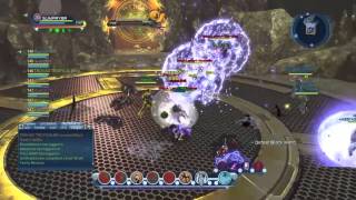 Dc Universe Online Solo Earth Tank in BD Elite T7 Raid ' Aftershock '