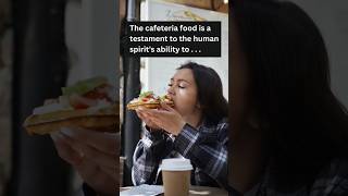 University life: Cafeteria food #viral #shortvideo