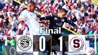 🇨🇷⚽🏆Sporting 0-1 Saprissa 🇨🇷⚽🏆 Clausura 2022 Liga Promerica Costa Rica