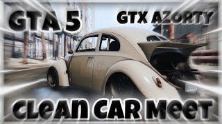 LIVE GTA 5 Rassemblement clean Car Meet PS4!!