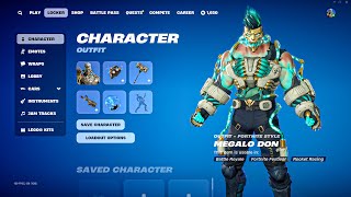 Oasis Megalo Don Skin - Fortnite Gameplay (Boss Skin of C5S3)