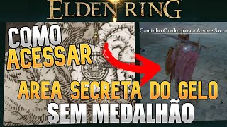 ELDEN RING - Como acessar a Área Secreta do Mapa de Gelo SEM Medalhão [Passo a Passo]  - PS5