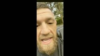 Conor Mcgregor first words after surgery