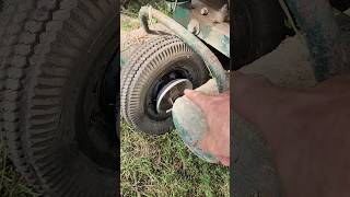 How To Get A Tubeless Tire Back Onto The Rim Safely #homestead     #farmlife #diy #flattire #repair