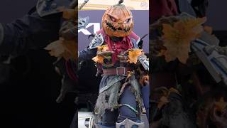 🎃 TERRIFYING PUMPKINHEAD FIDDLESTICKS COSPLAY 🪓 - League of Legends #shorts