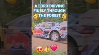 ++ RALLY WRC A FORD DRIVING FINELY THROUGH THE FOREST👌😍