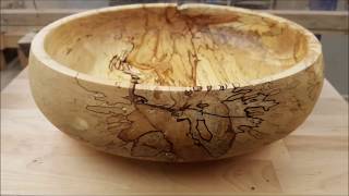 Woodturning - Is it too Spalted to turn?? lets see!