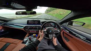 POV Drive on BMW M5 F90 stage2+